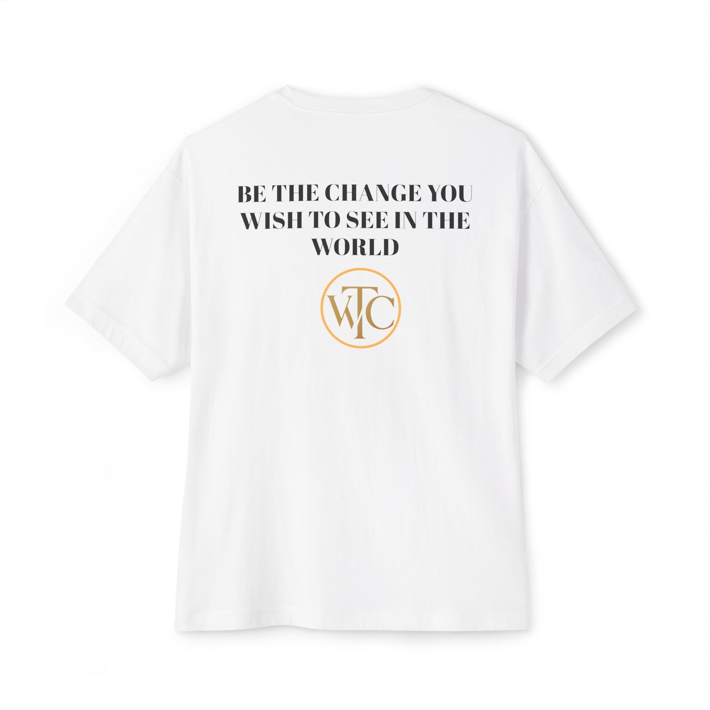 Unisex Oversized Eco-Friendly Tee, Statement T-Shirt, Casual Wear, Gift for Activists, Earth Day, Inspirational Fashion