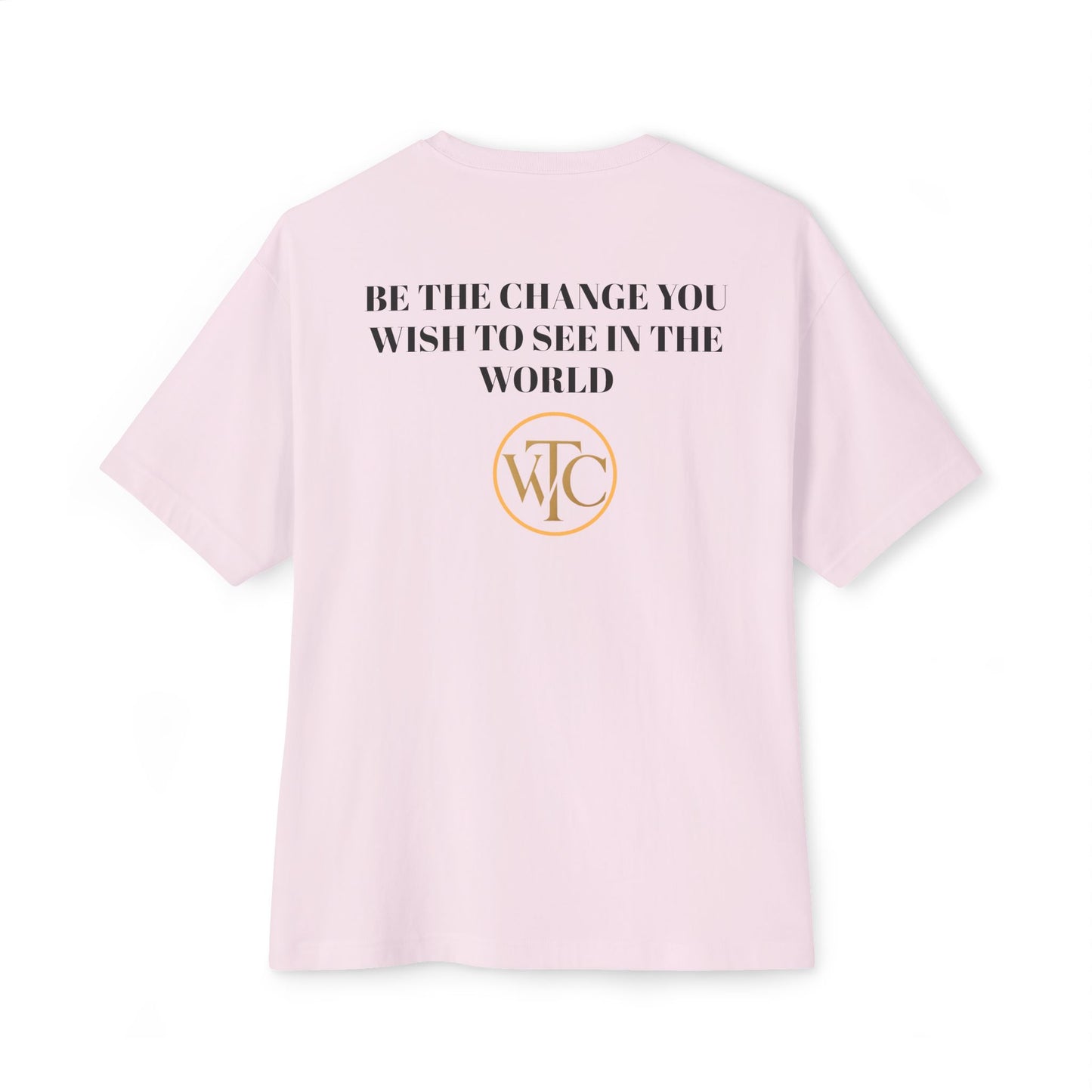 Unisex Oversized Eco-Friendly Tee, Statement T-Shirt, Casual Wear, Gift for Activists, Earth Day, Inspirational Fashion
